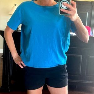 Lululemon loose fit shirt - size 4 turquoise